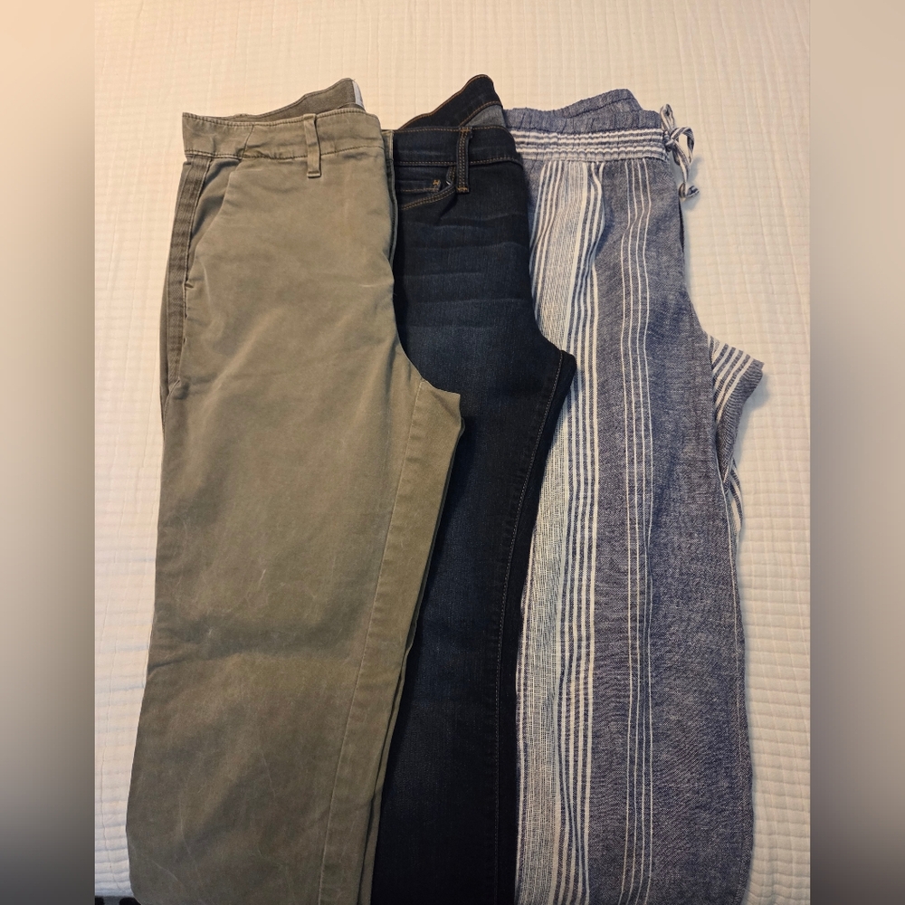 3 Piece Pants Bundle.  Women's Size 4.